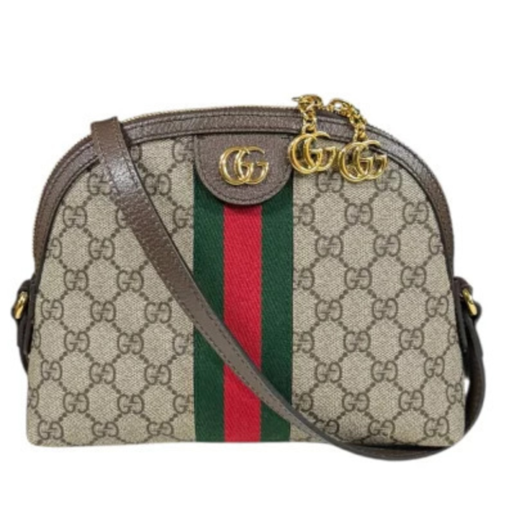 Gucci Shoulder Bag GG Ophidia Beige Canvas Supreme - Picture 2 of 8